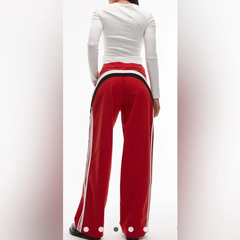 Adidas Women's
Blocking Track Pant in
Better Scarlet - Picture 2 of 16